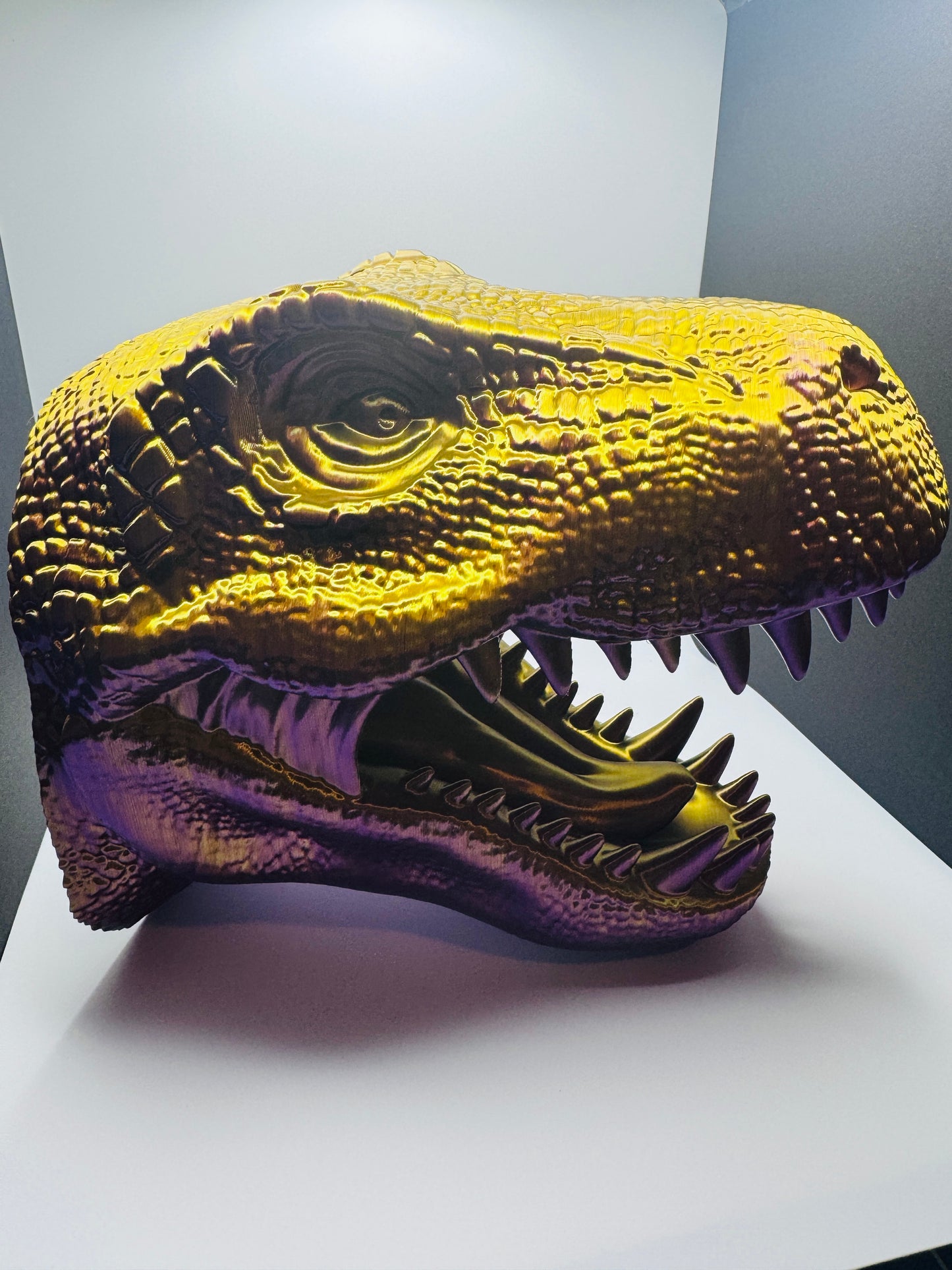 TREX Dinosaur Headset Headphone Holder Wall Mountable